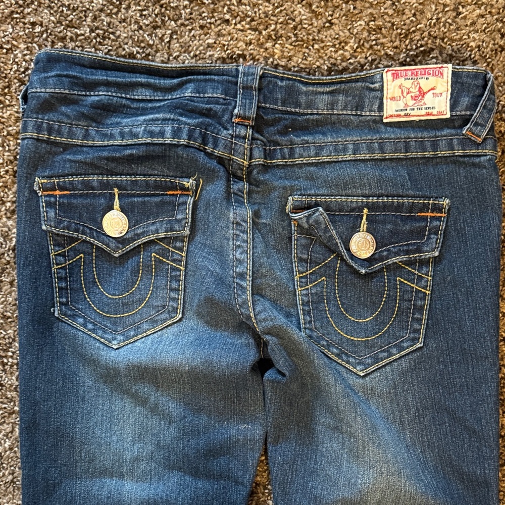 True Religion Blue Denim Jeans - Picture 5 of 6